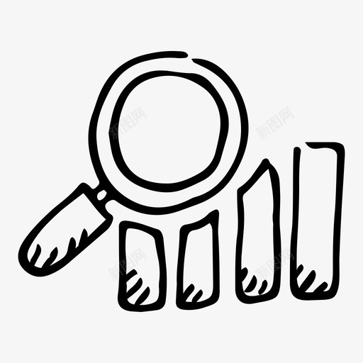 分析图表金融图标svg_新图网 https://ixintu.com 分析 商业成功事业涂鸦 图表 研究 金融