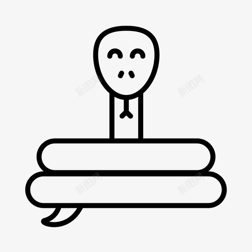 蛇动物开罗图标svg_新图网 https://ixintu.com 动物 埃及 开罗 爬行动物 蛇