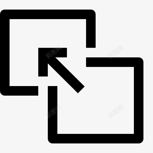 应用图标_指定位置窗口svg_新图网 https://ixintu.com 应用图标_指定位置窗口