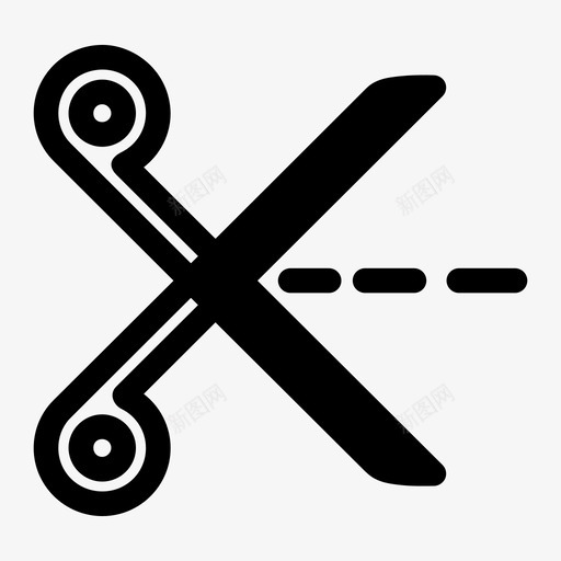 剪布缝图标svg_新图网 https://ixintu.com 剪 布 缝