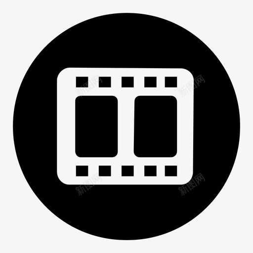 电影娱乐电影长条图标svg_新图网 https://ixintu.com 娱乐 摄影 电影 电影长条 界面 音乐和多媒体