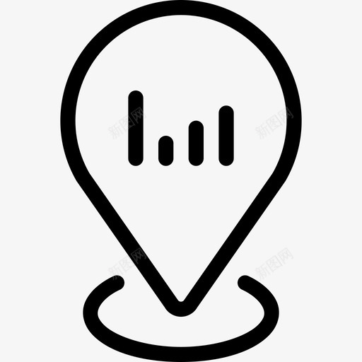 位置均衡器图形图标svg_新图网 https://ixintu.com 位置 位置3 图形 地图引脚 均衡器 导航 统计