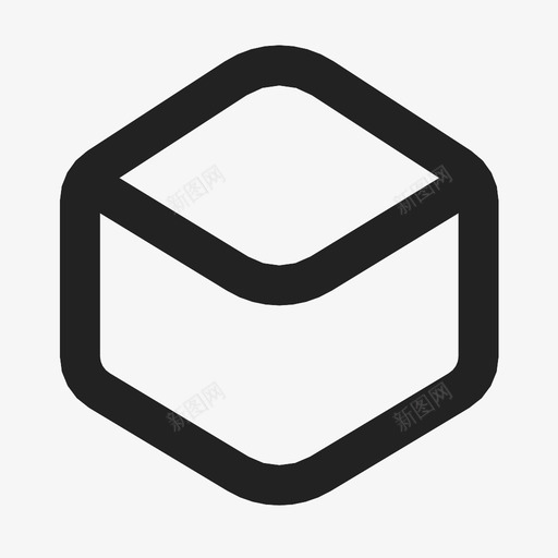立方体长方体对象图标svg_新图网 https://ixintu.com 包 对象 立方体 长方体