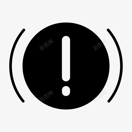 汽车驻车制动器汽车仪表板控制面板图标svg_新图网 https://ixintu.com 控制面板 汽车仪表板 汽车驻车制动器 照明系统 警告