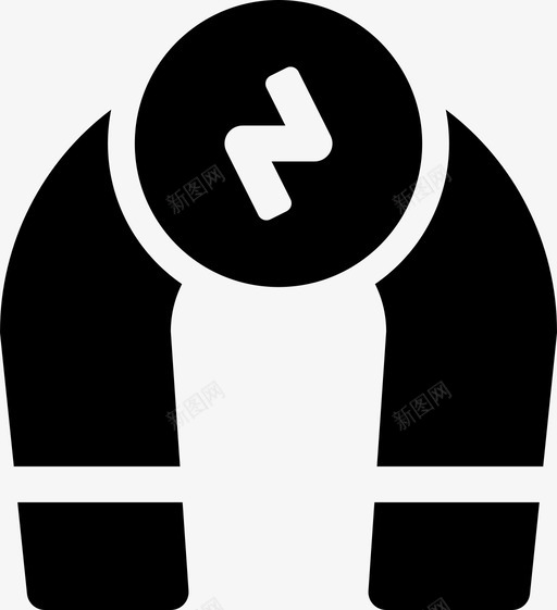 电磁铁吸引力金属图标svg_新图网 https://ixintu.com 吸引力 极化 物理 电磁铁 磁极 科学技术填充 金属