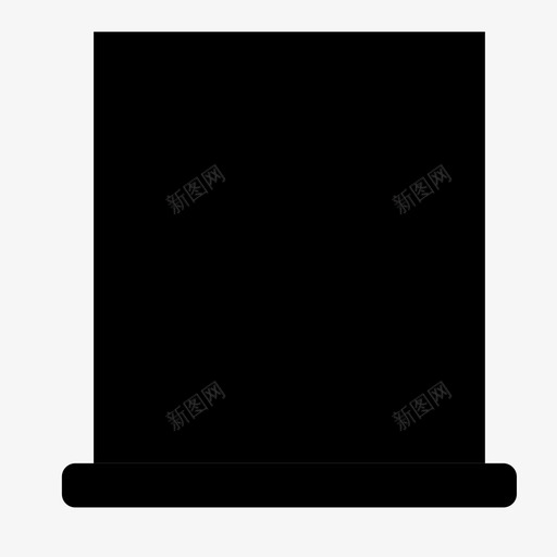 窗户窗帘装饰图标svg_新图网 https://ixintu.com 家 窗帘 窗户 装饰