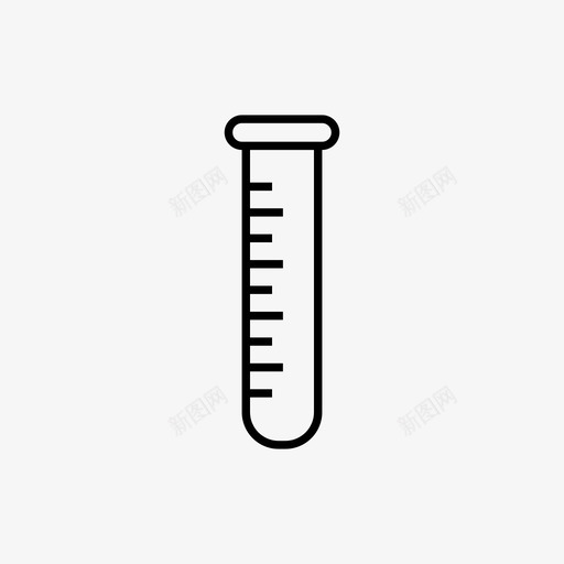 试管烧杯化学品图标svg_新图网 https://ixintu.com 化学品 医学 实验 烧杯 科学 试管