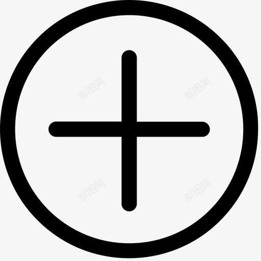 加号-01svg_新图网 https://ixintu.com 加号-01