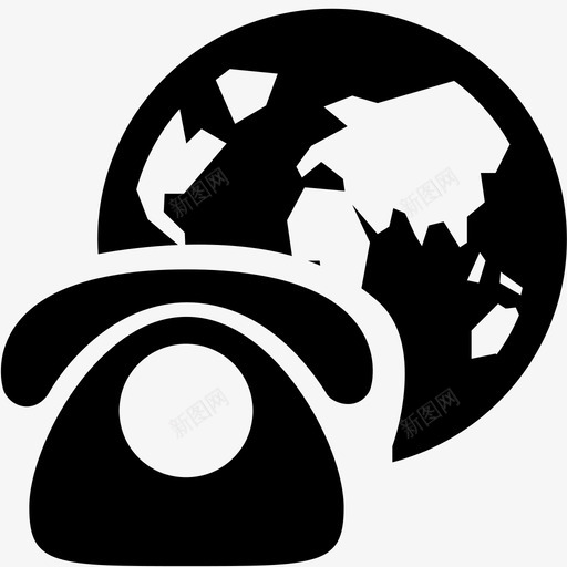 国际长途电话svg_新图网 https://ixintu.com 国际长途电话 uddicon
