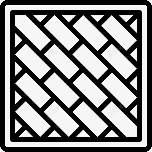铺路砌砖建筑图标svg_新图网 https://ixintu.com 建筑 施工 施工轮廓 砌砖 结构 铺路
