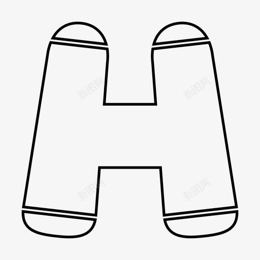 双筒望远镜探险露营图标svg_新图网 https://ixintu.com 双筒望远镜 探险 看 露营