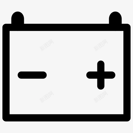我的新车电池蓄电池充电图标svg_新图网 https://ixintu.com 充电 动力 工具 我的新车电池 能量 蓄电池