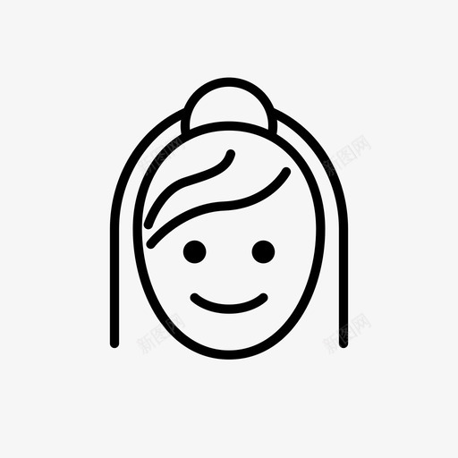 带面纱的新娘婚姻婚礼图标svg_新图网 https://ixintu.com 女人 妻子 婚姻 婚礼 带面纱的新娘