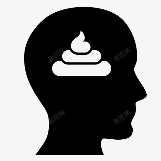 白痴笨蛋傻瓜图标svg_新图网 https://ixintu.com 傻瓜 白痴 笨蛋