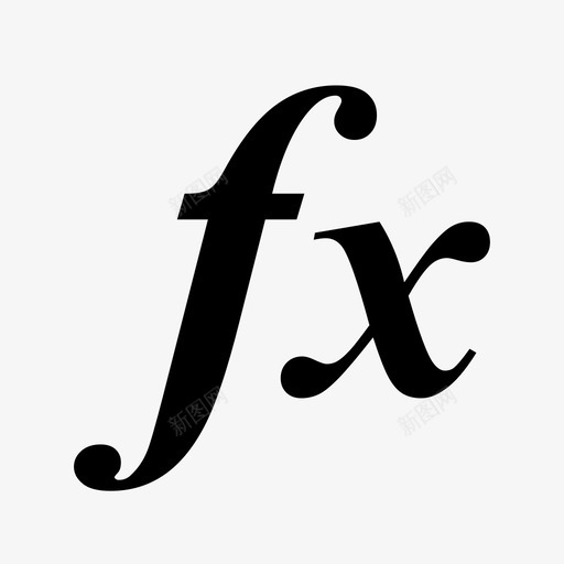 ic_函数_24pxsvg_新图网 https://ixintu.com ic_函数_24px
