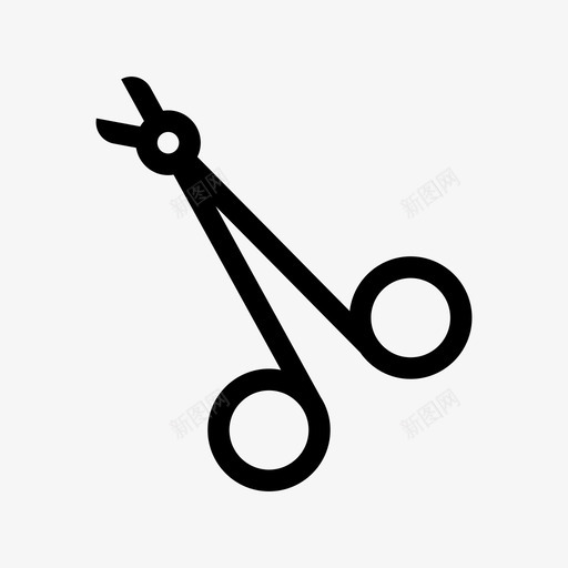 采购产品外科剪刀外科剪刀医疗图标svg_新图网 https://ixintu.com 医疗 医疗线性图标集 外科 外科剪刀 外科医生 工具和器具 采购产品外科剪刀