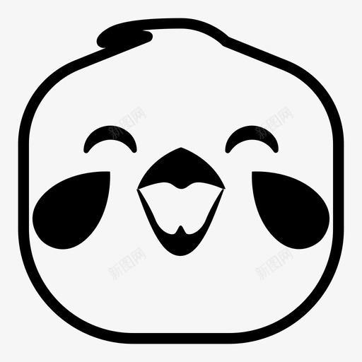 笑妞表情符号hanaemojis小鸡版图标svg_新图网 https://ixintu.com hanaemojis小鸡版 笑妞 表情符号