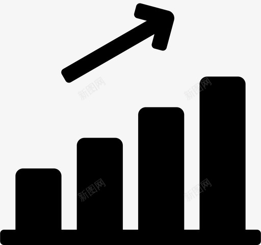 增长图分析业务图标svg_新图网 https://ixintu.com 业务 业务填充 分析 增长图 数据 洞察力 统计