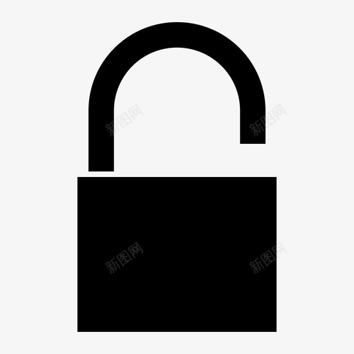 解锁免费软件图标svg_新图网 https://ixintu.com 免费 解锁 软件