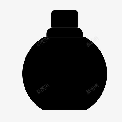 香水美丽优雅图标svg_新图网 https://ixintu.com 优雅 时尚 美丽 香水