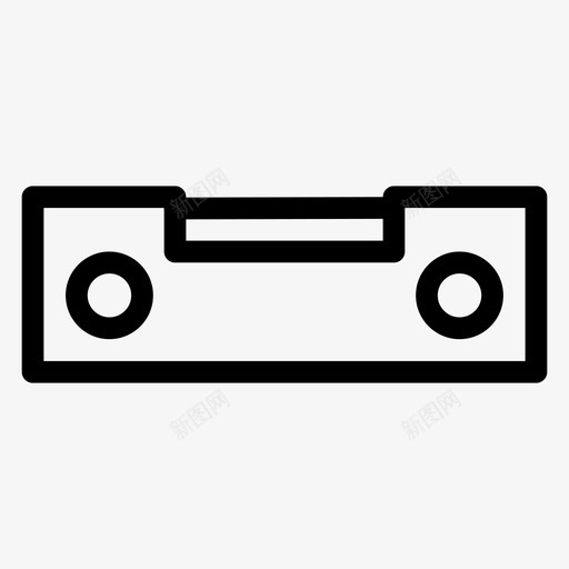 精神商业木匠图标svg_新图网 https://ixintu.com 商业 工具 建筑线图标 木匠 水平 精神