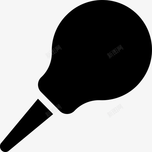 鼻腔拔除器设备卫生图标svg_新图网 https://ixintu.com 医用24像素固体 医疗 卫生 工具 设备 鼻腔拔除器