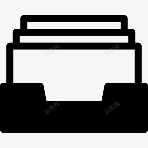 有三个字母的收件箱有教育意义图标svg_新图网 https://ixintu.com 有三个字母的收件箱 有教育意义