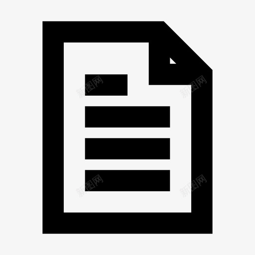 文本文档界面ios优化图标svg_新图网 https://ixintu.com 文本文档 界面ios优化