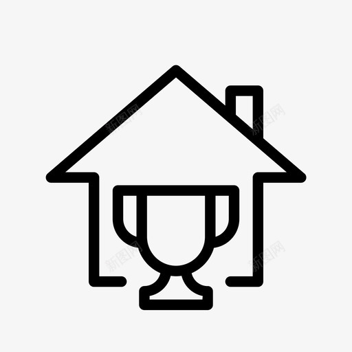 主场奖杯奖杯ui图标svg_新图网 https://ixintu.com ui 主场奖杯 奖杯 赢家
