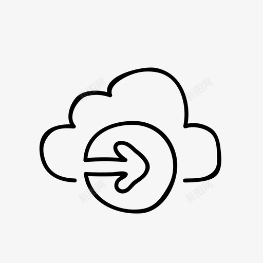 按钮箭头单击图标svg_新图网 https://ixintu.com 下一步 云手绘 单击 开始 按钮 箭头