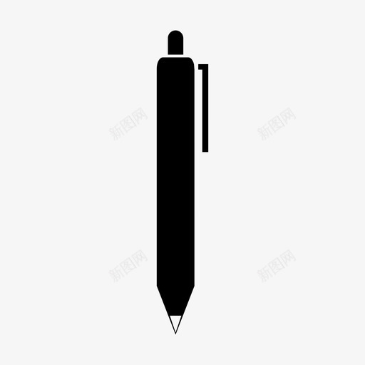 采购产品钢笔圆珠笔文具图标svg_新图网 https://ixintu.com 书写 圆珠笔 文具 笔和铅笔 采购产品钢笔