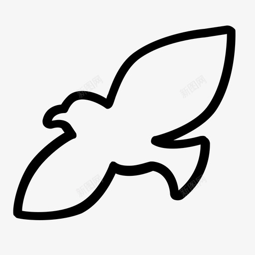 老鹰svg_新图网 https://ixintu.com 老鹰 老鹰1
