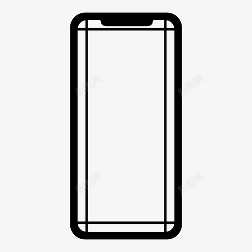 iphonex安全区苹果iphonex图标svg_新图网 https://ixintu.com iphonex iphonex安全区 安全区 苹果