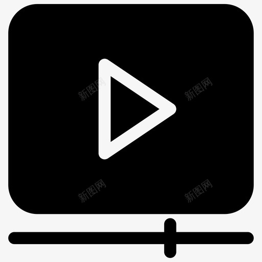 播放器音频播放器媒体播放器图标svg_新图网 https://ixintu.com 媒体播放器 播放器 视频播放器 音乐和音频填充 音乐播放器 音频播放器
