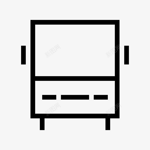 公共汽车车辆教育用品图标svg_新图网 https://ixintu.com 公共汽车 教育用品 车辆