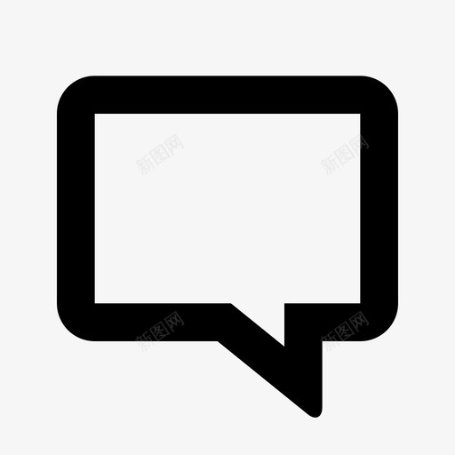 语音泡泡聊天讨论图标svg_新图网 https://ixintu.com 留言 聊天 表单 讨论 语音泡泡 闲聊