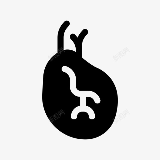 心脏解剖学身体部位图标svg_新图网 https://ixintu.com 医学线性图标集 器官 心脏 移植 解剖学 身体部位