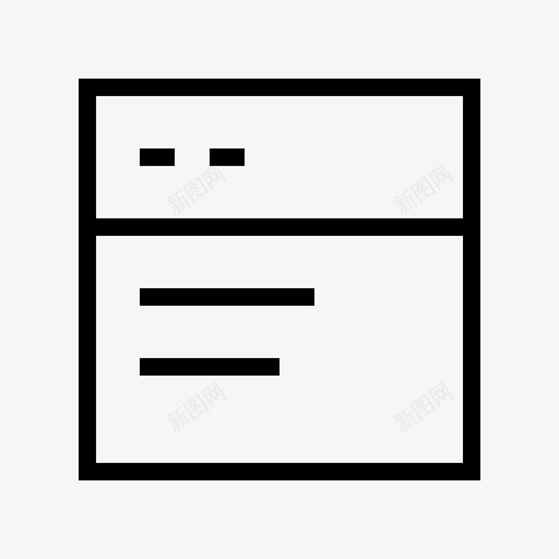 文本编辑器应用程序教育瘦图标svg_新图网 https://ixintu.com 应用程序 教育瘦 文本编辑器