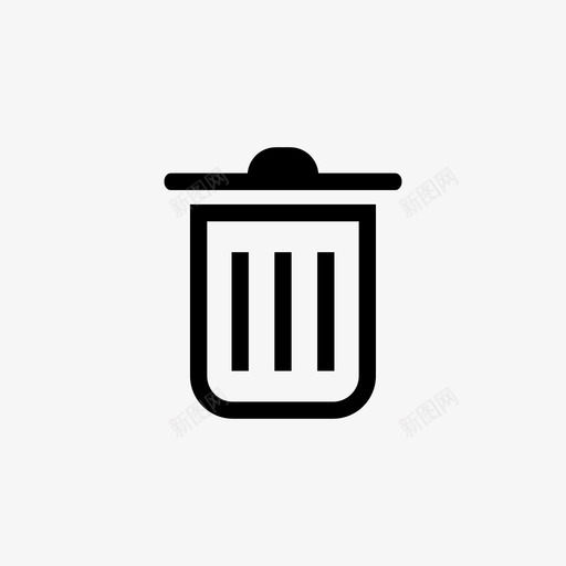 文件操作_删除svg_新图网 https://ixintu.com 文件操作_删除