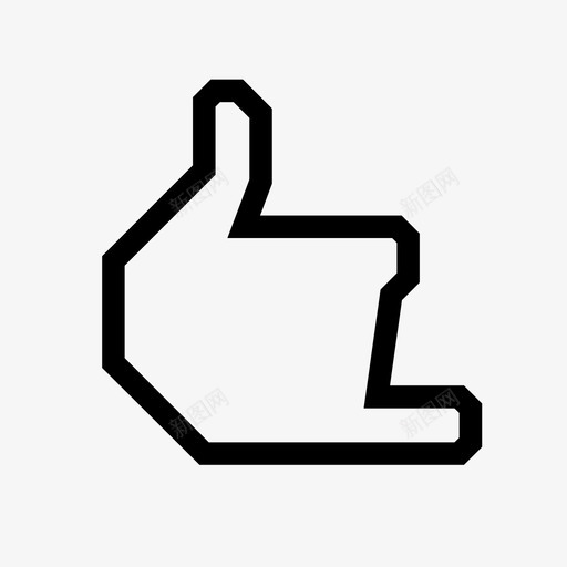 手叫我手指沙卡图标svg_新图网 https://ixintu.com 手 手叫我 手指 沙卡