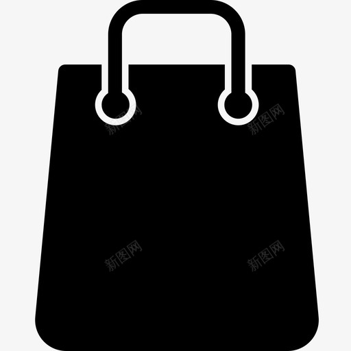购物袋购买电子商务图标svg_新图网 https://ixintu.com 电子商务 购买 购物袋 购物袋字形