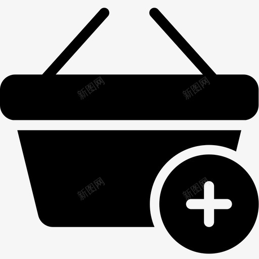 添加购物车购买电子商务图标svg_新图网 https://ixintu.com 添加购物车 电子商务 购买 购物车字形