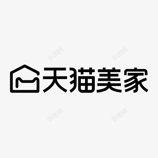 天猫美家svg_新图网 https://ixintu.com 天猫美家