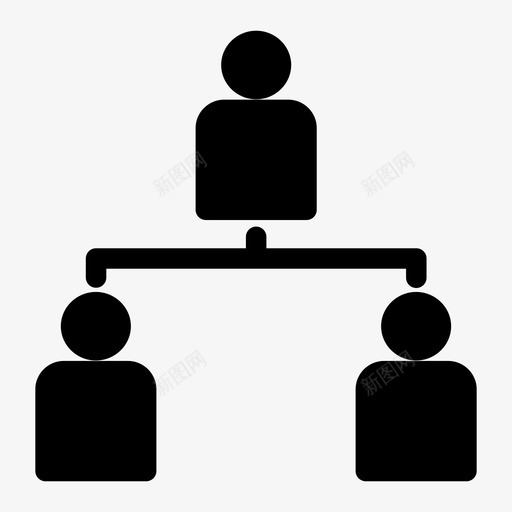公司团队团队团队层级图标svg_新图网 https://ixintu.com 公司团队 合作伙伴关系 团队 团队层级 结构