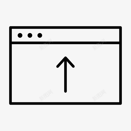 浏览器上载internet访问联机浏览器图标svg_新图网 https://ixintu.com internet访问 web浏览器 浏览器上载 网页 联机浏览器