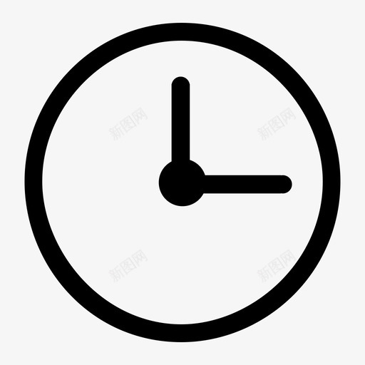 时钟早晚图标svg_新图网 https://ixintu.com 准时 早 时钟 时间 晚 最近