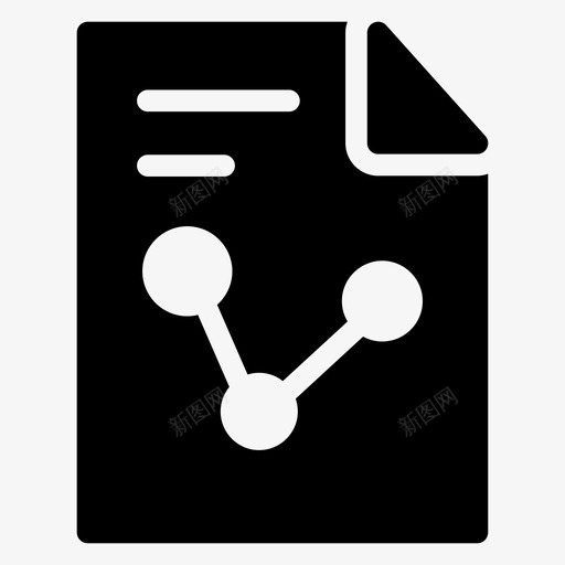 报表分析业务图标svg_新图网 https://ixintu.com 业务 分析 报表 报表和分析图示符图标 文件 文档