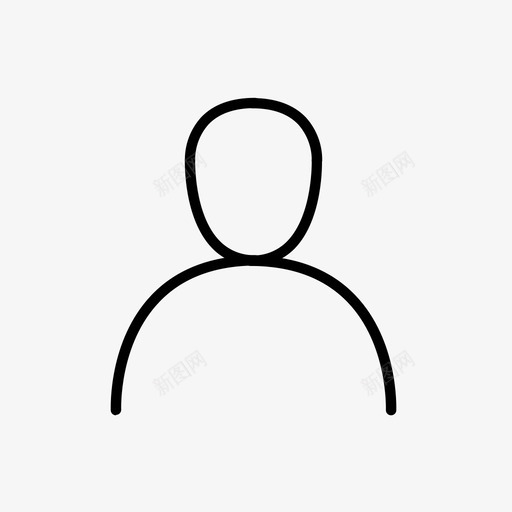 配置文件帐户现代图标svg_新图网 https://ixintu.com 个人 帐户 现代图标 用户界面 精简 精简用户界面 配置文件