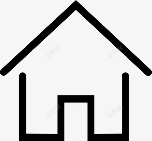 首页-小房子svg_新图网 https://ixintu.com 首页-小房子