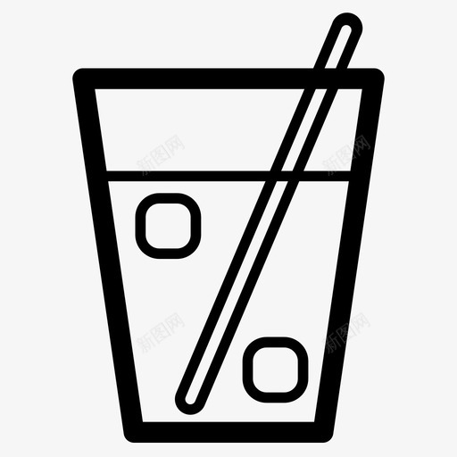 喝酒度假冰图标svg_新图网 https://ixintu.com 冰 喝酒 夏天 度假 玩耍 野餐
